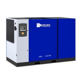 Промышленный винтовой компрессор Ceccato DRD 100 IVR PM с осушителем