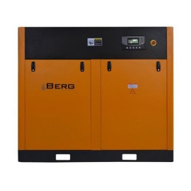 Промышленный винтовой компрессор BERG ВК-75Р/12 бар с ременным приводом