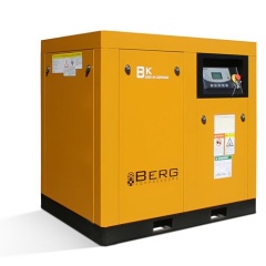 Промышленный винтовой компрессор BERG ВК-22Р-E/12 бар с ременным частотно-регулируемым приводом